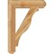 Ekena Millwork Funston Craftsman Rough Sawn Bracket, Western Red Cedar, 6"W x 30"D x 42"H BKT06X30X42FST04RWR - alternate 4